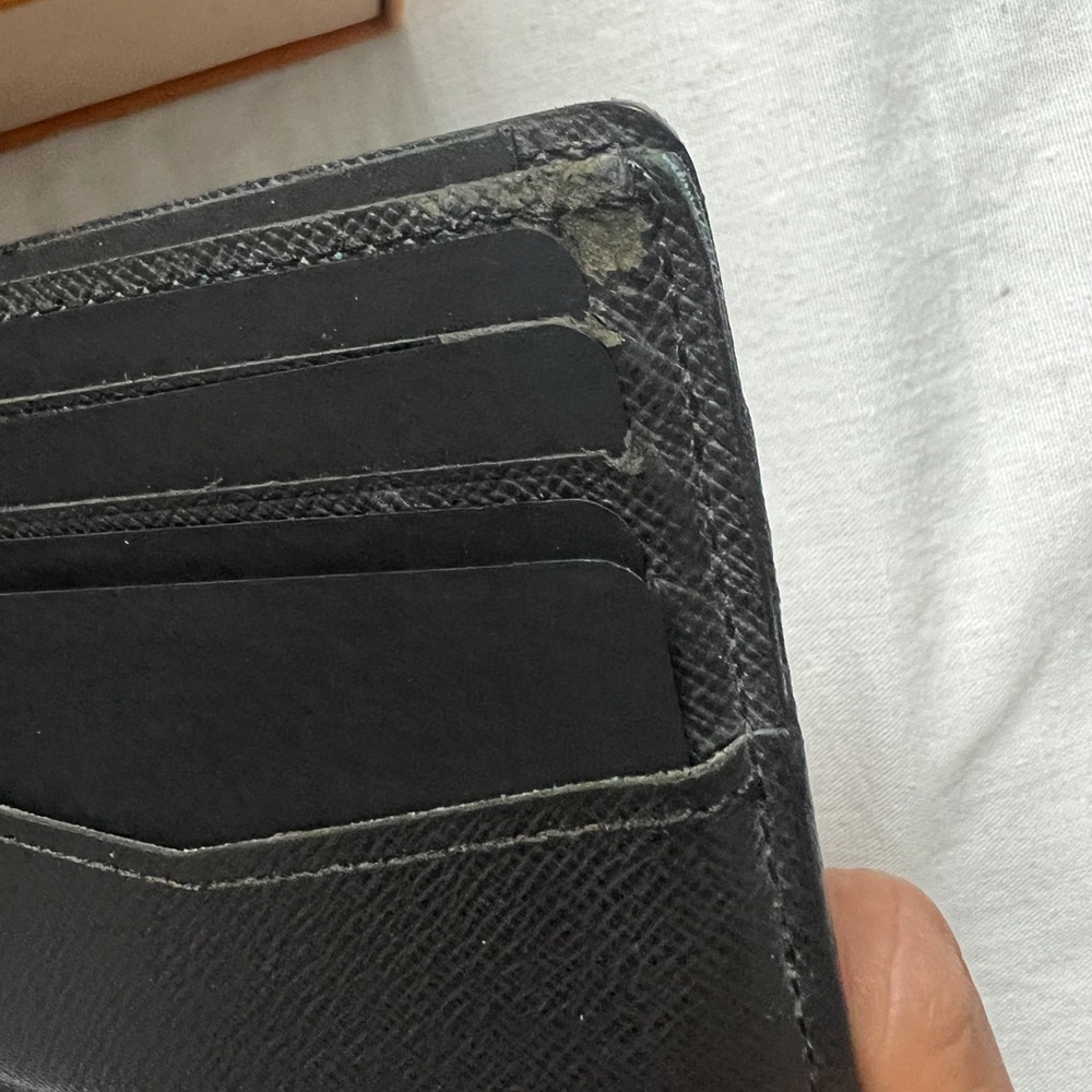 Louis Vuitton Slender Damier Graphite Portefeuille Multiple Bifold Authentic - Picture 3 of 8